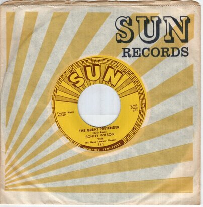Sonny Wilson - The Great Pretender + I'm Gonna Take A Walk (Vinylsingle)
