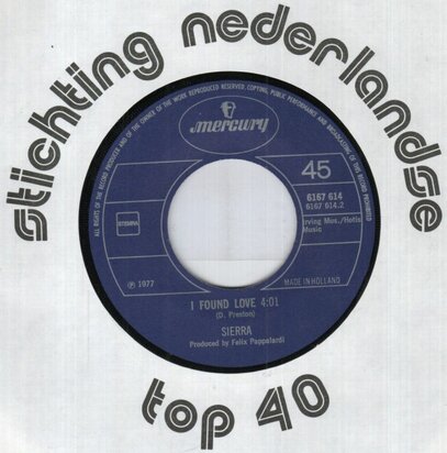 Sierra - Farmer's Daughter + I found Love (Vinylsingle)