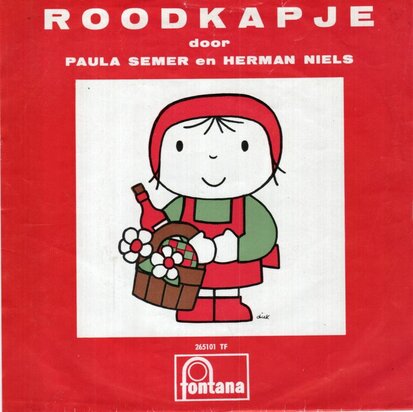 Paula Semer En Herman Niels - Roodkapje (Vinylsingle)