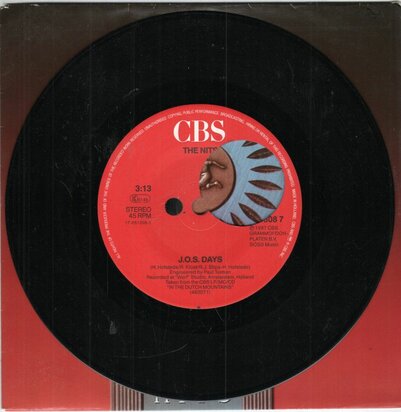 Nits - J.O.S. days + Yksi kaksi kolme (Vinylsingle)