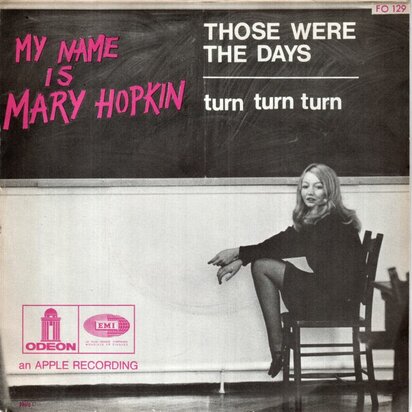 Mary Hopkin - Those were the days + Turn turn turn (Vinylsingle)