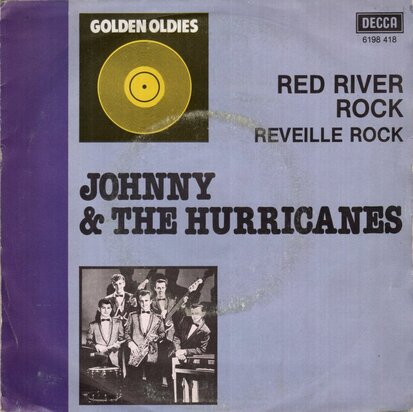 Johnny & the Hurricanes - Red river rock + Reveille rock (Vinylsingle)