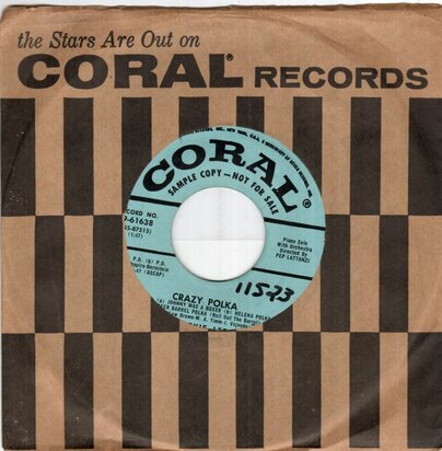 Jackie Lee - Crazy Polka + Elmer's Tune (Vinylsingle)