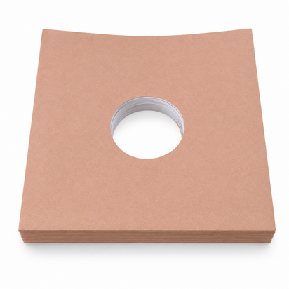Bruin Kartonnen hoezen voor 78toeren/10" platen - per 25 stuks