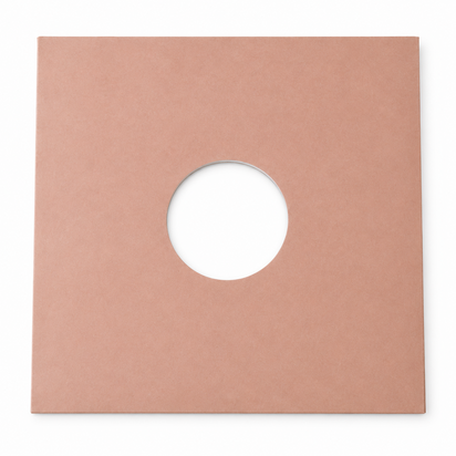 Bruin Kartonnen hoezen voor 78toeren/10" platen - per 25 stuks