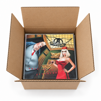 Verzenddoos voor Vinylsingles (max. 45 platen) - per 10 stuks