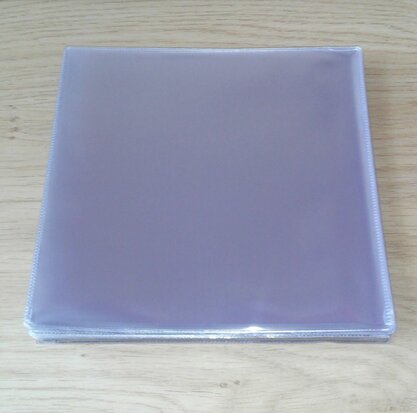 Hard Plastic PVC Beschermhoezen voor vinylsingles (7