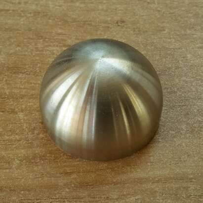 Single Puck (geheel rond, metaal) - per stuk