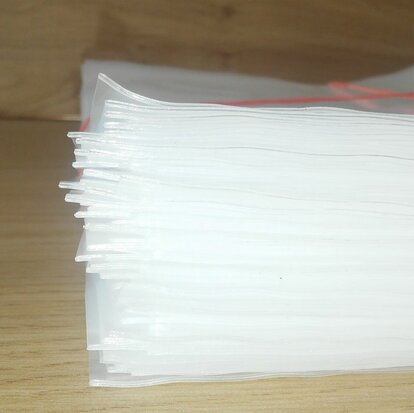 Zacht Plastic Beschermhoezen voor vinylsingles (7", extra dik) - per 100 stuks