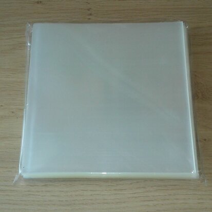 Zacht Plastic Beschermhoezen voor vinylsingles (7", helder) - per 100 stuks