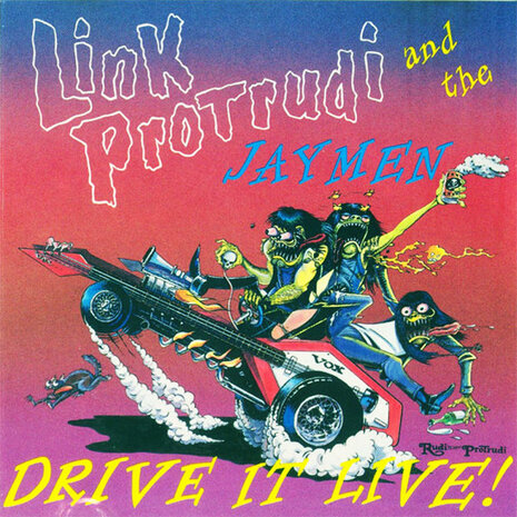 Link Protrudi And The Jaymen - Drive It Live! (Vinyl LP)