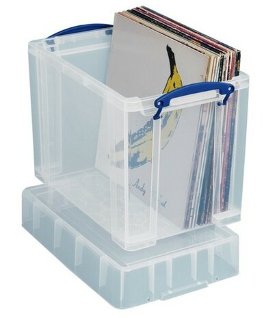 Really Usefull Box 19 liter (voor 50 vinyl Lp's) - per stuk