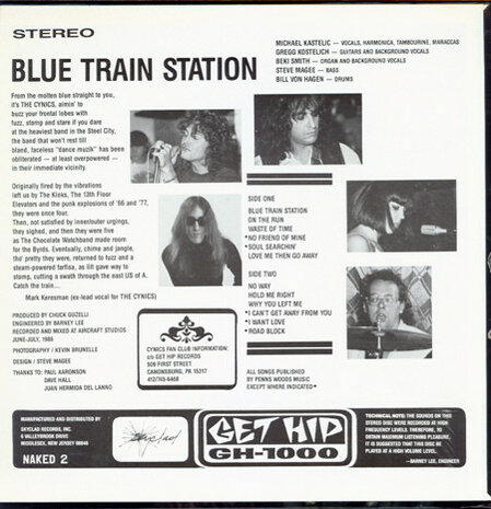 The Cynics - Blue Train Station -WHITE VINYL- (Vinyl LP)