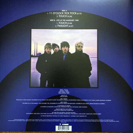 U2 - 11 O'CLOCK TICK TOCK -COLOURED VINYL- (Vinyl LP)