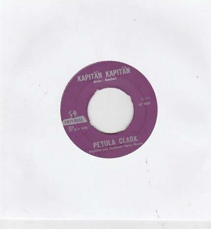 Petula Clark - Kapitan kapitan + Monsieur (Vinylsingle)