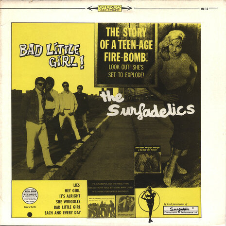 The Surfadelics - Bad Little Girl (Vinyl LP)