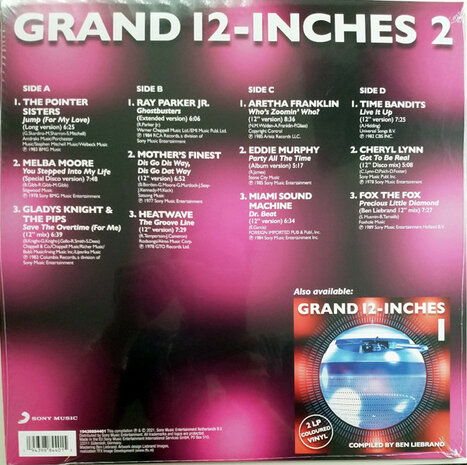 BEN LIEBRAND - GRAND 12 INCHES VOLUME 2  -COLOURED- (Vinyl LP)