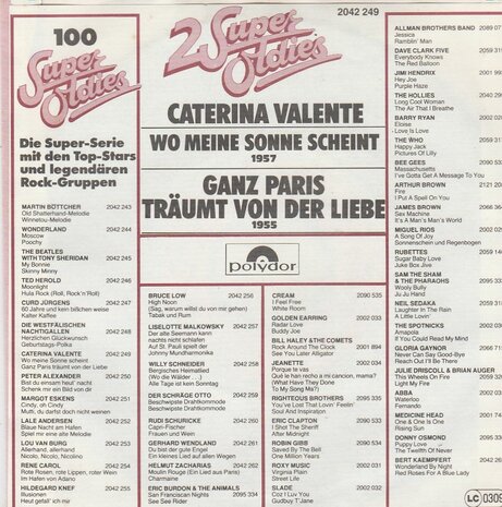 Caterina Valente - Wo meine sonne scheint + Ganz Paris traumt von der liebe (Vinylsingle)