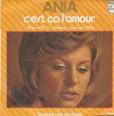 Ania - C'est Ca L'amour + Invente Une Musique (Vinylsingle)