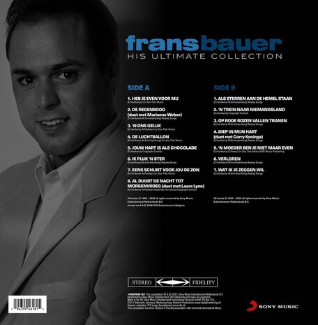 FRANS BAUER - HIS ULTIMATE COLLECTION (Vinyl LP)
