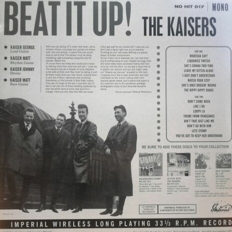 The Kaisers - Beat It Up! (Vinyl LP)