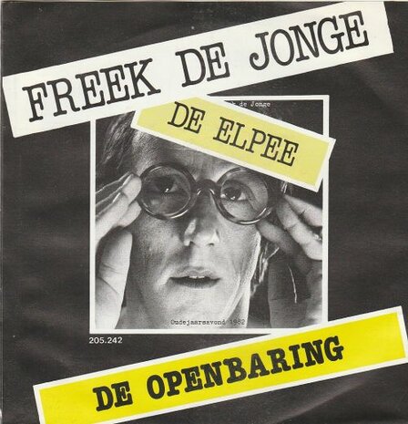 Freek de Jonge - De openbaring in de disco + De zoon van visser Kwakman (Vinylsingle)