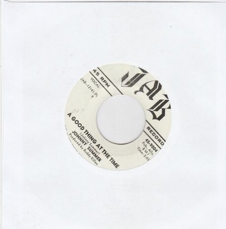 Johnny Summer - Tie A Knot + A Good Thing At The Time (Vinylsingle)