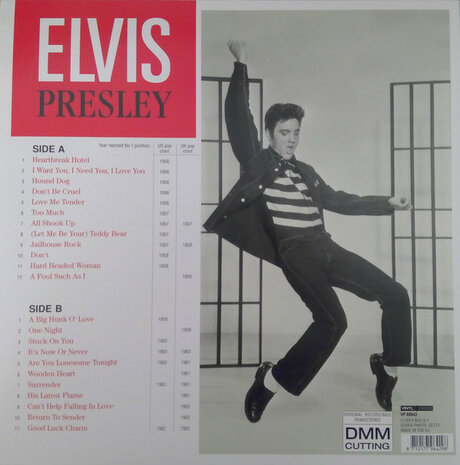 ELVIS PRESLEY - NUMBER ONE HITS (Vinyl LP)