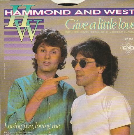 Albert Hammond & Albert West - Give a little love + Loving you loving me (Vinylsingle)