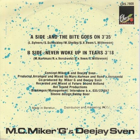 Mc Miker G & DJ Sven - And the beat goes on + Never woke up in tears (Vinylsingle)