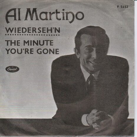 Al Martino - Wiederseh'n + The minute you're gone (Vinylsingle)