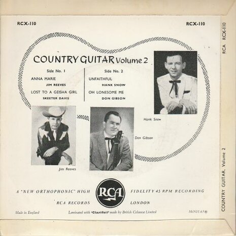 Various - Country Guitar (EP) (Vinylsingle)