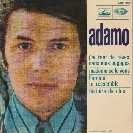 Adamo - J'ai tant de reves dans mes bagages (EP) (Vinylsingle)