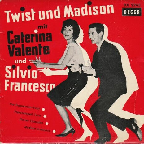 Caterina Valente & Silvio Francesco - Twist Und Madison (EP) (Vinylsingle)