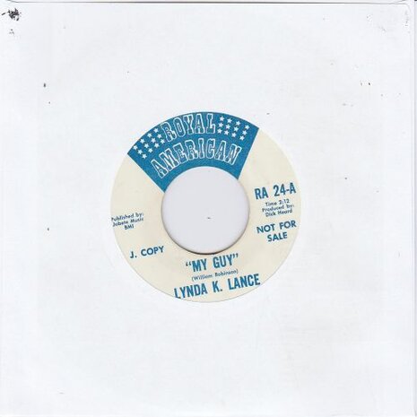 Lynda K. Lance - My Guy + My Guy (Vinylsingle)