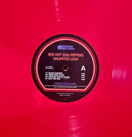 RED HOT CHILI PEPPERS - UNLIMITED LOVE -COLOURED- (Vinyl LP)