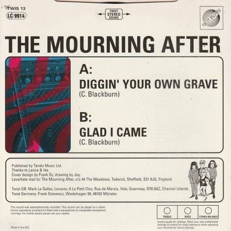 The Morning After - Diggin' Your Own Grave + Glad I Came (Vinylsingle)
