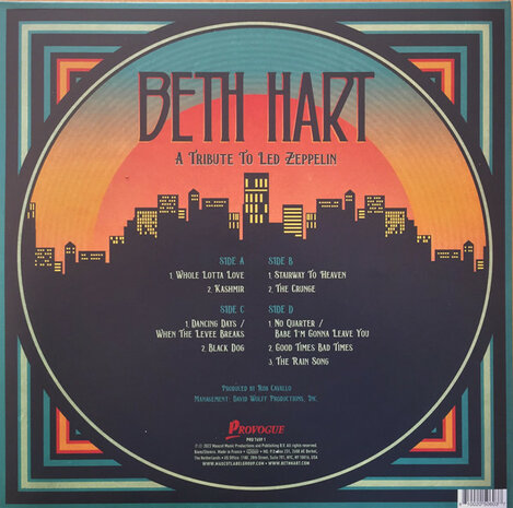 BETH HART - A TRIBUTE TO LED ZEPPELIN -COLOURED VINYL- (Vinyl LP)