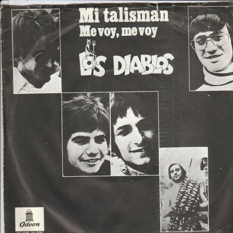 Los Diablos - Mi Talisman + Me Voy, Me Voy (Vinylsingle)