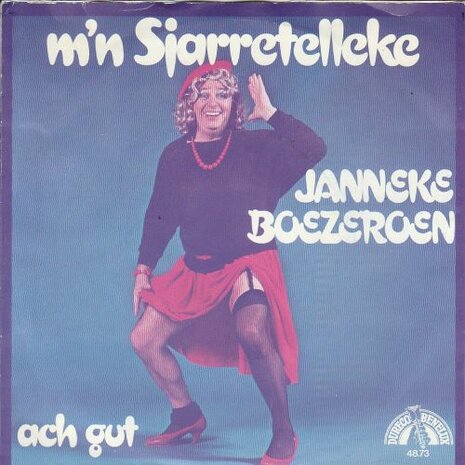 Janneke Boezeroen - M'n sjarretelleke + Ach gut (Vinylsingle)