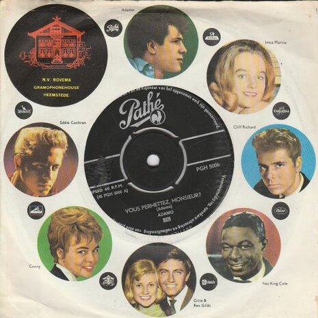 Adamo - Vous permettez monsieur + Dans le vert se ses yeux (Vinylsingle)
