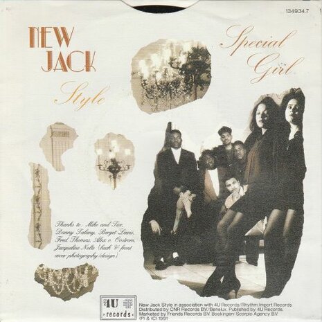 New Jack Style - Special Girl + (Instrumental) (Vinylsingle)