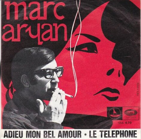 Marc Aryan - Adieu Mon Bel Amour + Le Telephone (Vinylsingle)