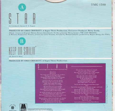 Alfie - Star + Keep On Smilin' (Vinylsingle)