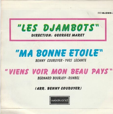 Djambots - Ma Bonne Etoile + Viens Voir Mon Beau Pays (Vinylsingle)