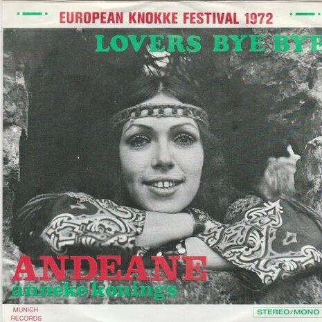 Andeane - Lovers bye bye + Monday mornig blues (Vinylsingle)