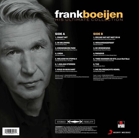 FRANK BOEIJEN - HIS ULTIMATE COLLECTION (Vinyl LP)
