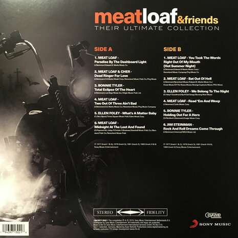 MEATLOAF & FRIENDS - THEIR ULTIMATE COLECTION -COLOURED- (Vinyl LP)
