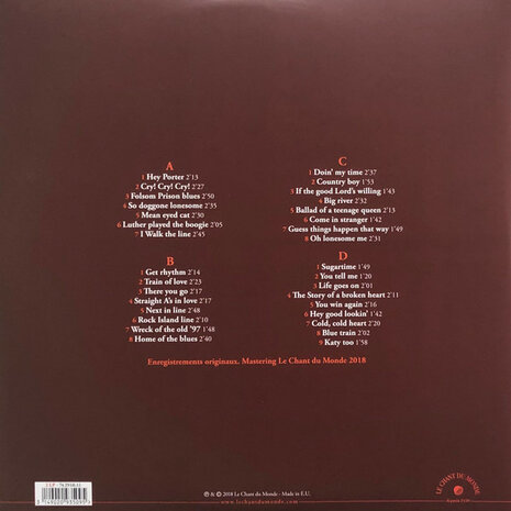 JOHNNY CASH - I WALK THE LINE (Vinyl LP)