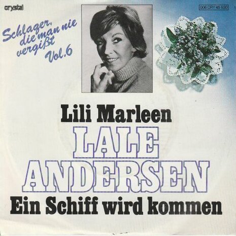 Lale Andersen - Lili Marleen + Ein schiff wird kommen (Vinylsingle)